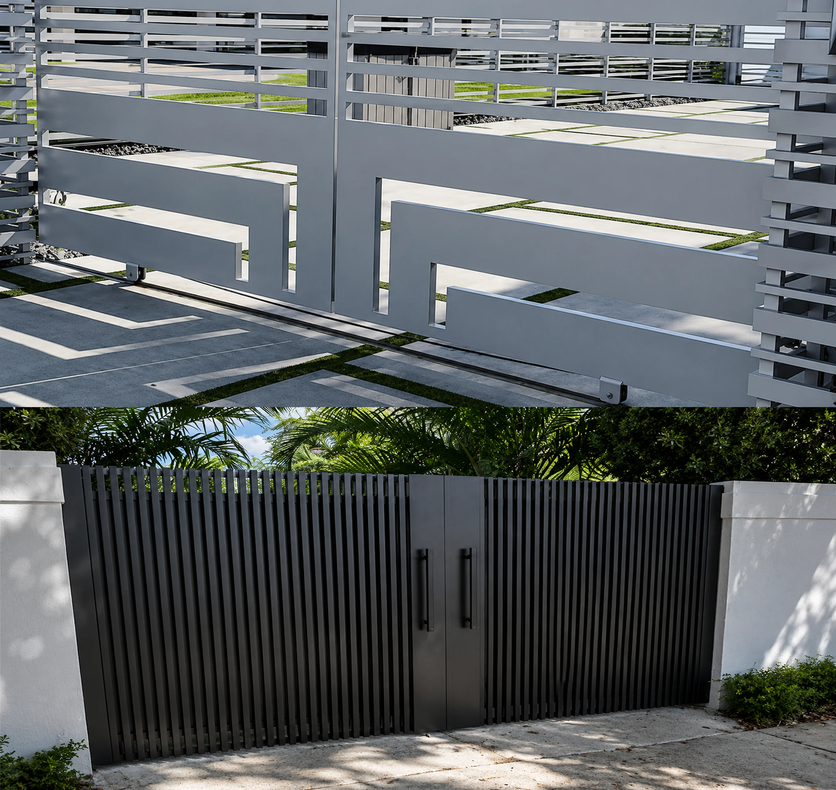 Aluminum fence and gate installations across Southeast Florida - Elite PVC